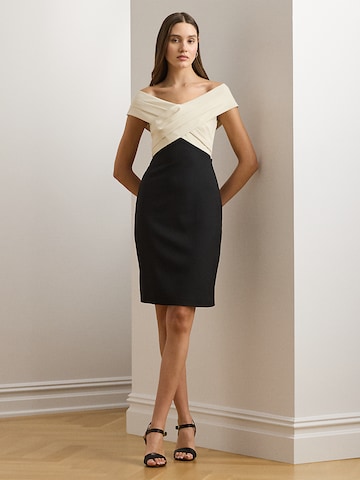 Lauren Ralph Lauren Koktejl obleka | črna barva