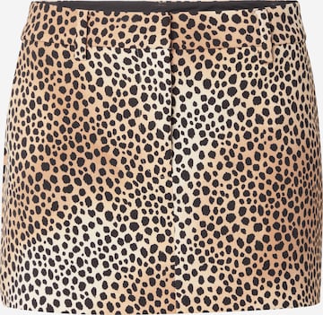 smėlio MICHAEL Michael Kors Sijonas 'CHEETAH': priekis