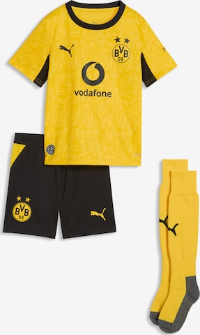 PUMA Regular Fit Set 'Borussia Dortmund' in Gelb: Vorderseite
