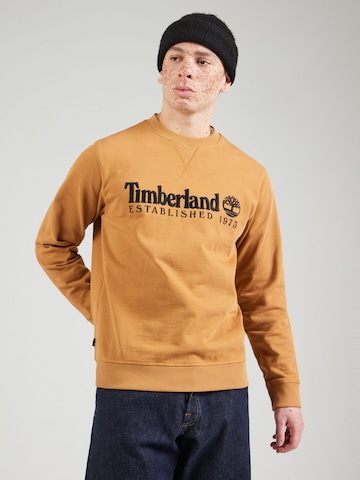TIMBERLAND Sweatshirt in Brown: front