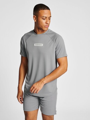 T-Shirt fonctionnel 'Topaz' Hummel en gris : devant