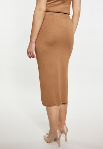 DreiMaster Klassik Skirt in Brown