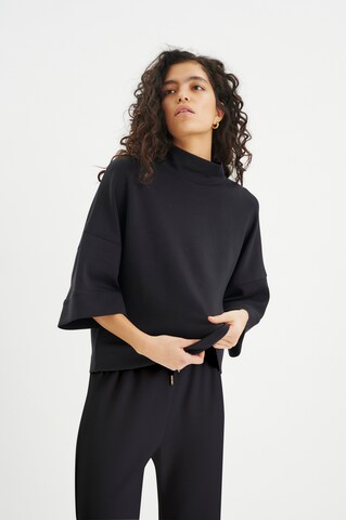 InWear Blouse 'Vince' in Zwart: voorkant