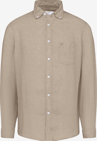 REDPOINT Regular Fit Hemd in Beige: Vorderseite