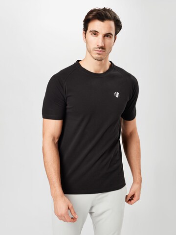 T-Shirt fonctionnel MOROTAI en noir : devant