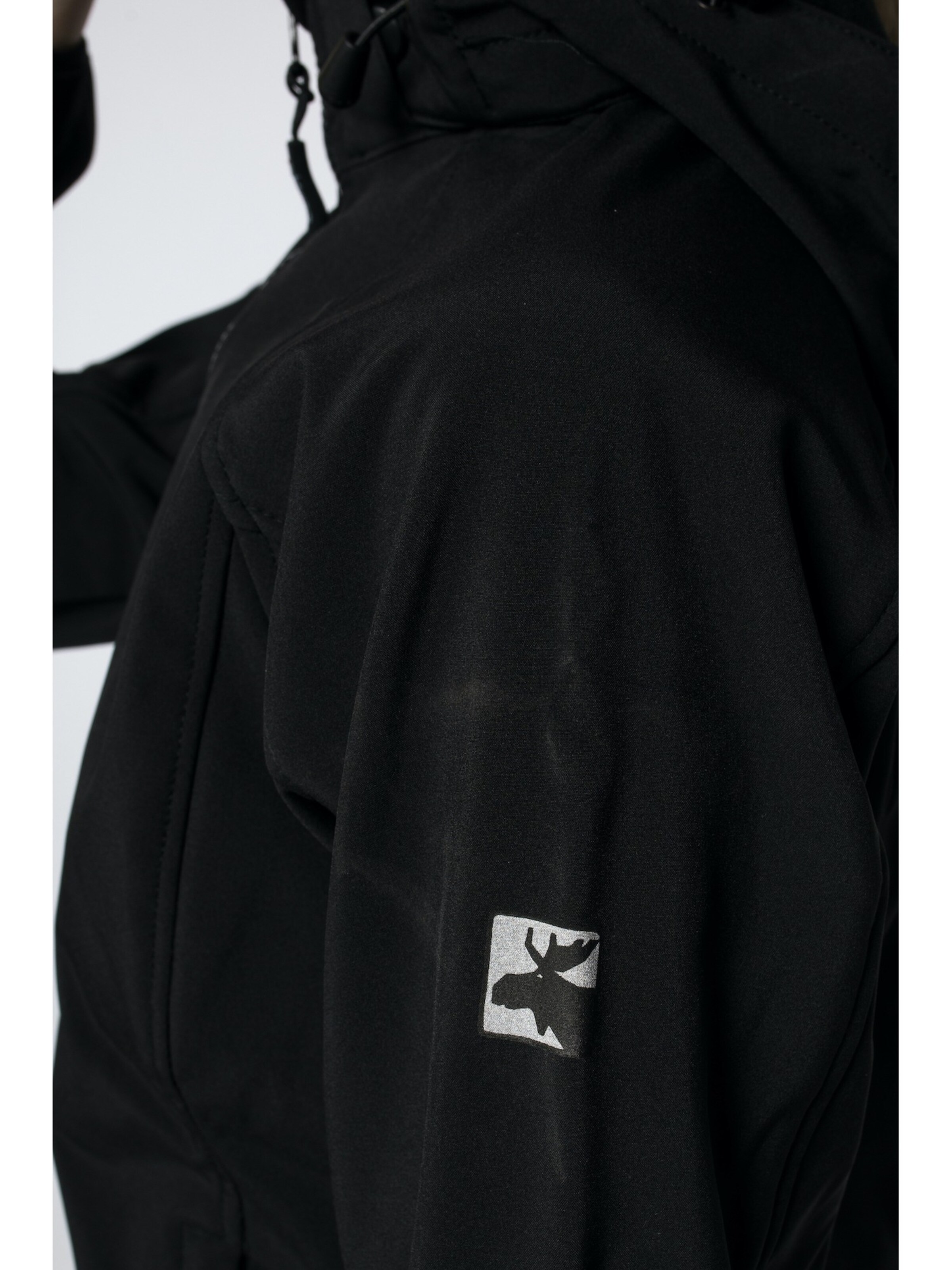 deproc Übergangsjacke 'NIGEL PEAK'‌‌‌ in Schwarz