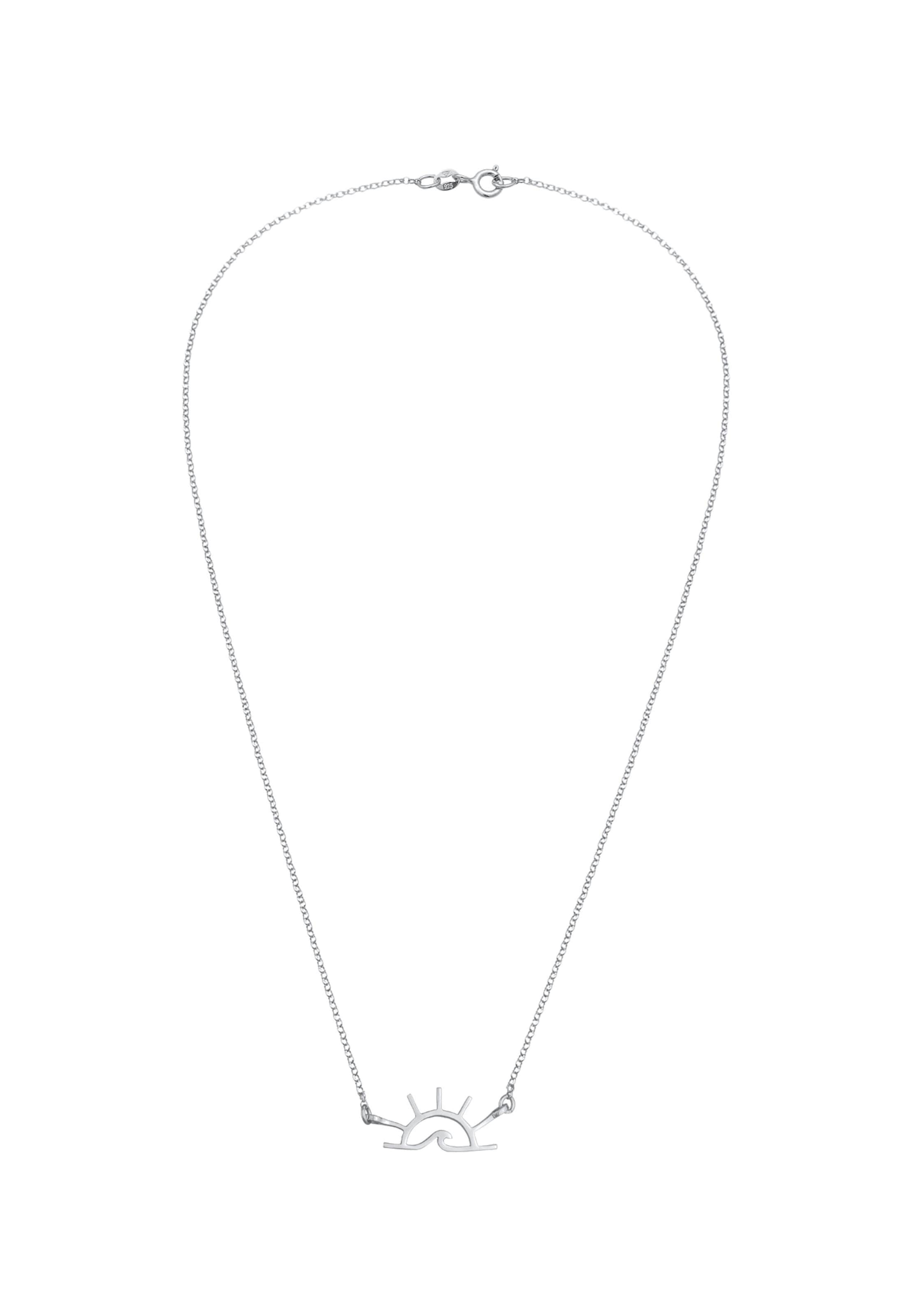 Chaîne ELLI en argent : devant