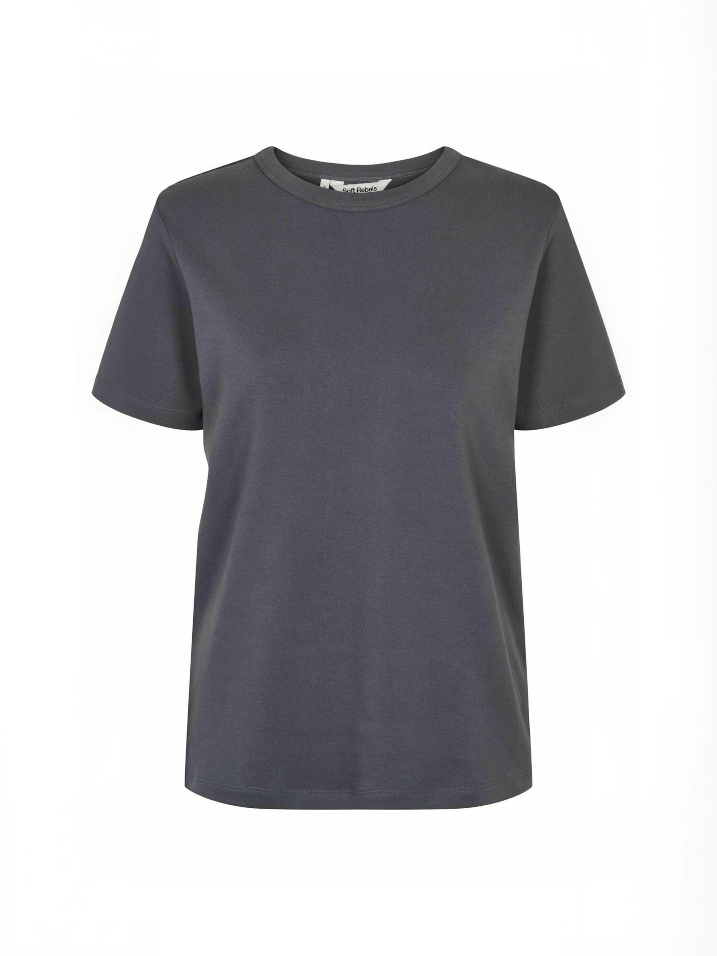 Top ' SRHella ' de la Soft Rebels pe gri: față