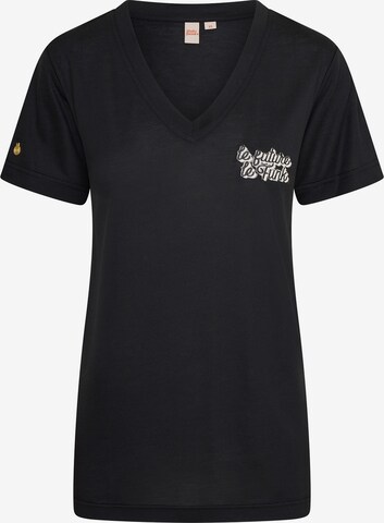 4funkyflavours Shirt 'Good Love' in Black: front