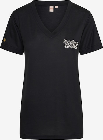 4funkyflavours Shirt 'Good Love' in Black: front