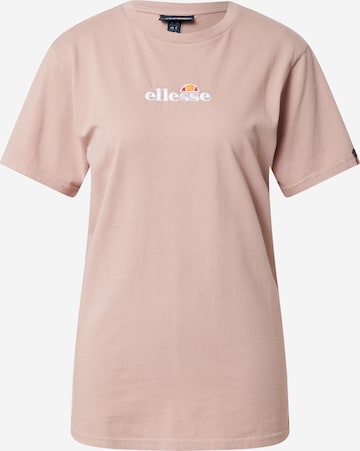 ELLESSE T-Shirt 'Annatto' in Pink: predná strana