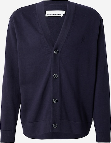 ARMEDANGELS Strickjacke 'Aanatol' in Blau: Vorderseite