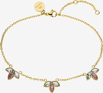 PURELEI Fußschmuck 'Flowery' in Gold: predná strana