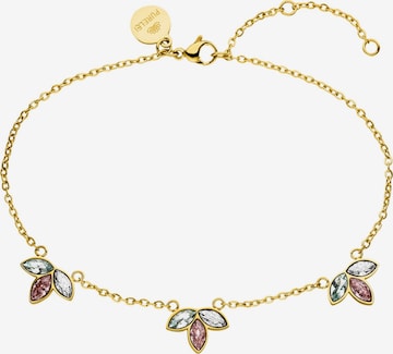 PURELEI Fußschmuck 'Flowery' in Gold: predná strana