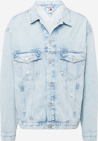 Tommy Jeans Přechodná bunda 'Aiden' – modrá: přední strana