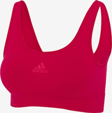 ADIDAS SPORTSWEAR Bra ' SCOOP LOUNGE BRA ' in Red: front