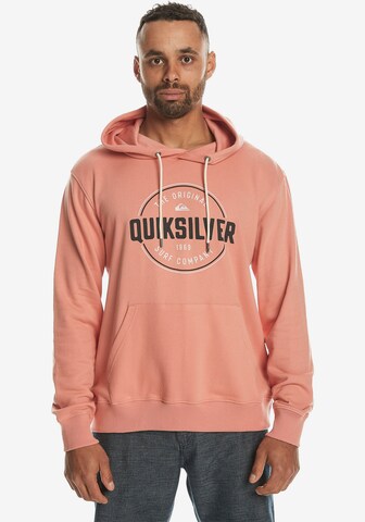QUIKSILVER Sweatshirt in Orange: front