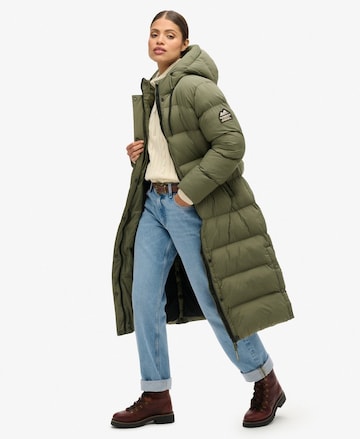 Manteau d’hiver Superdry en vert