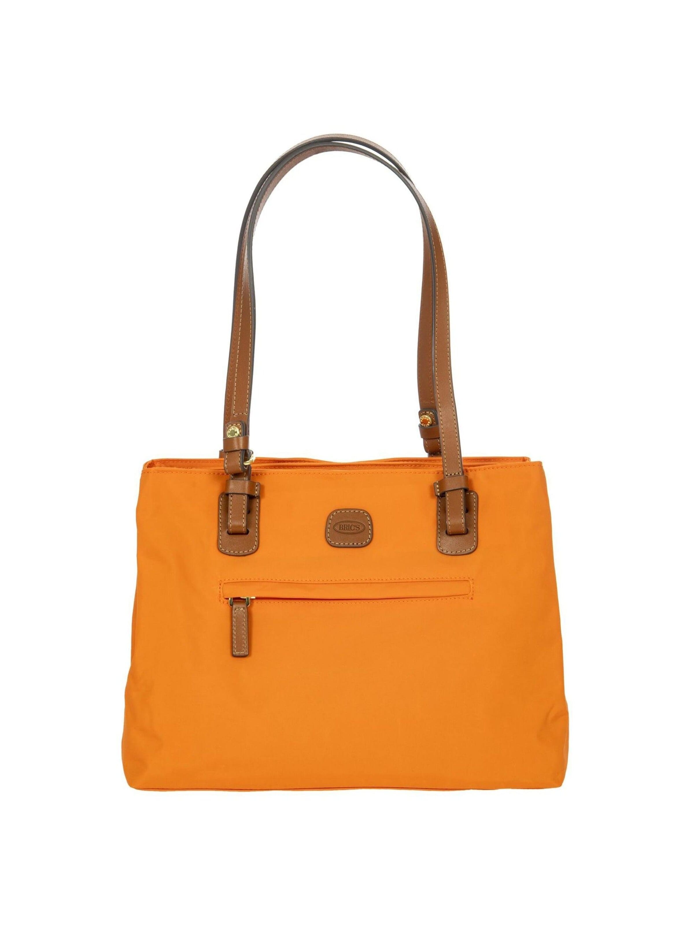 Bric's Shopper 'X-Bag' in Orange: front