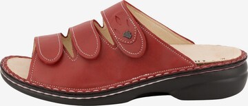 Finn Comfort Mule 'KOS' in Red: front