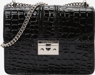 Seidenfelt Manufaktur Crossbody bag 'Roros' in Black: front