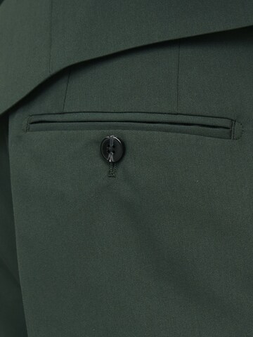 JACK & JONES Slim fit Pleated Pants 'JPRFranco' in Green