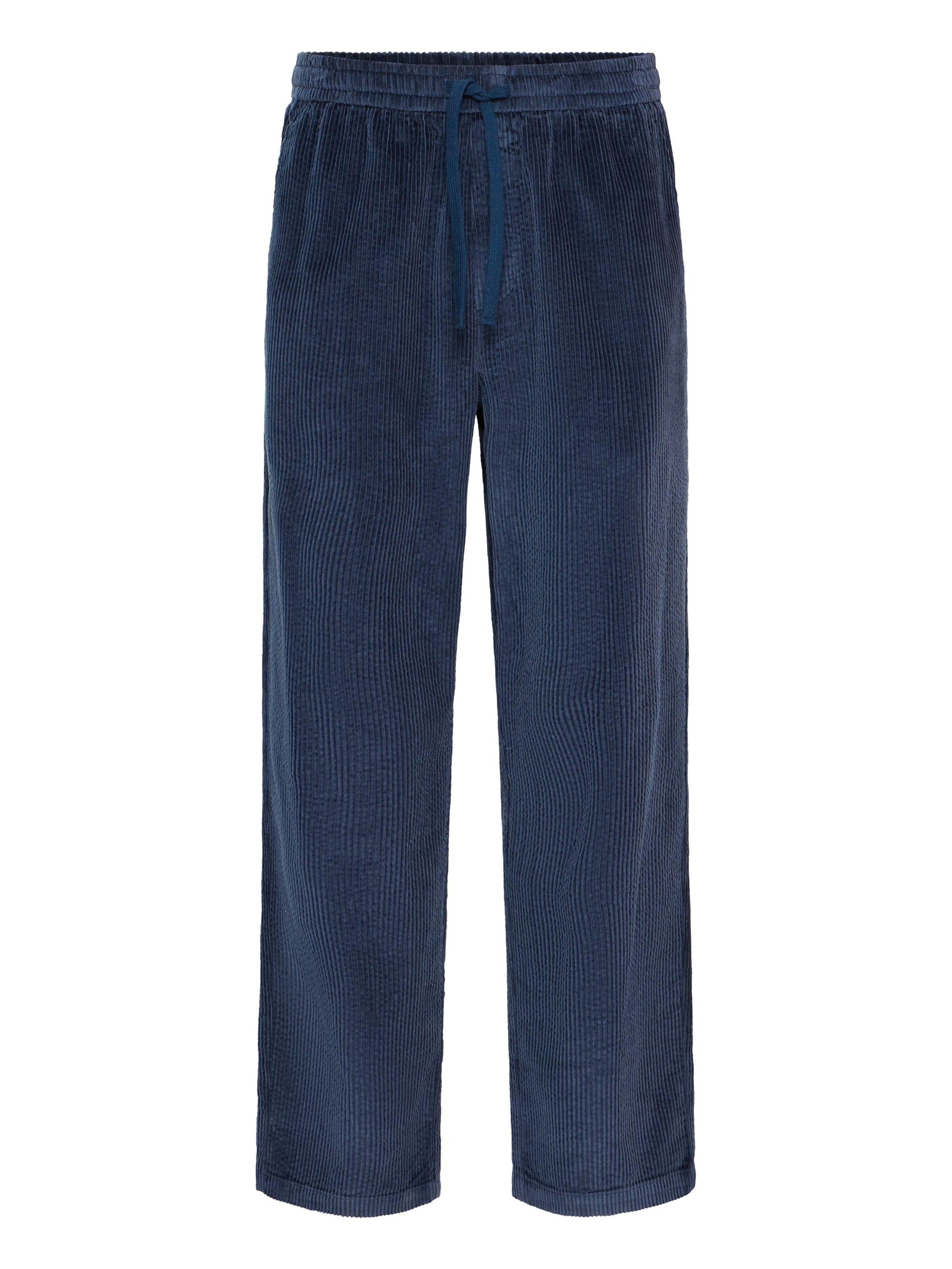 !Solid - Loosefit Calças chino ' SDALANN ' em azul: frente