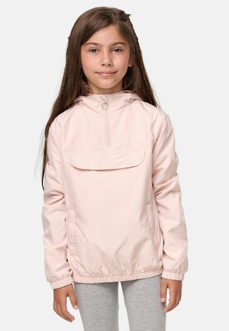 Urban Classics Between-Season Jacket in Pink: front