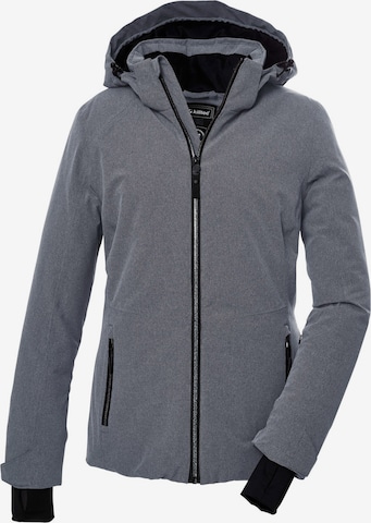 KILLTEC Athletic Jacket in Grey: front