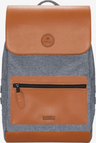 Cabaia Backpack in Grey: front