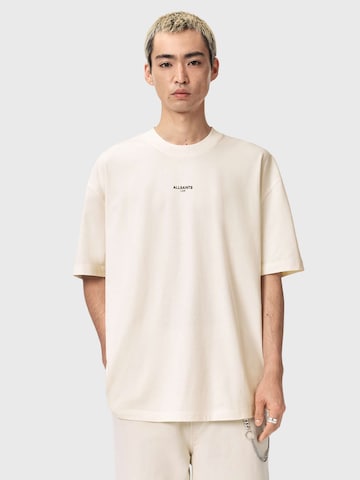 AllSaints Μπλουζάκι σε λευκό: μπροστά