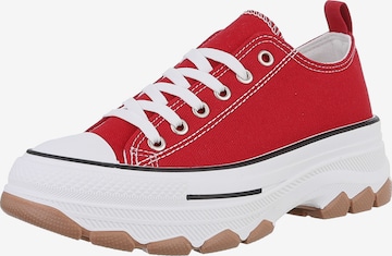 Ital-Design Sneaker in Rot: Vorderseite