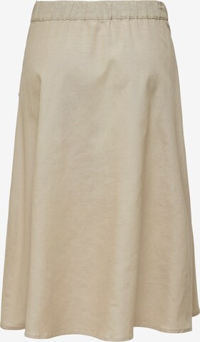 ONLY Skirt 'Viva' in Beige