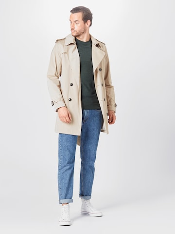 Coupe regular Pull-over Superdry en vert