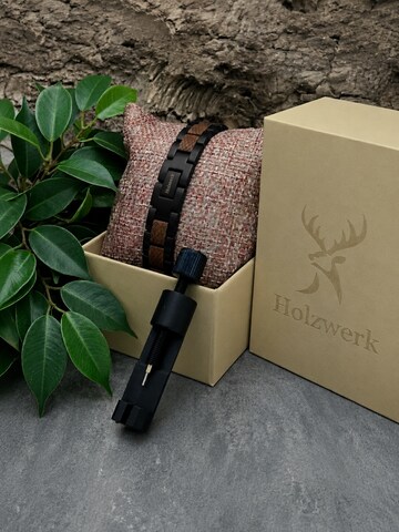 Holzwerk - Pulsera 'LANGESEE' en marrón