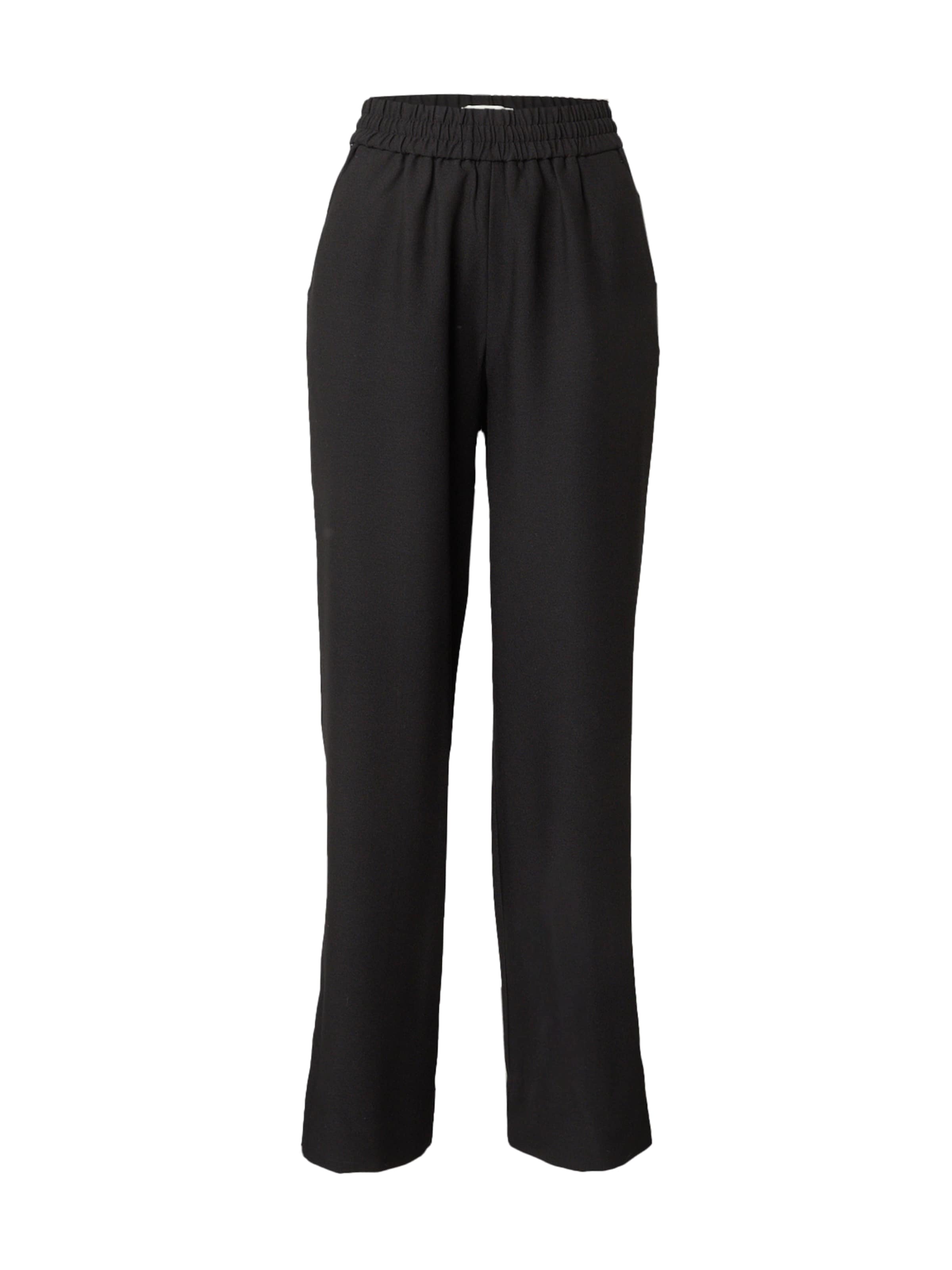Wide Leg Pantalon 'Louise' FIVEUNITS en noir : devant