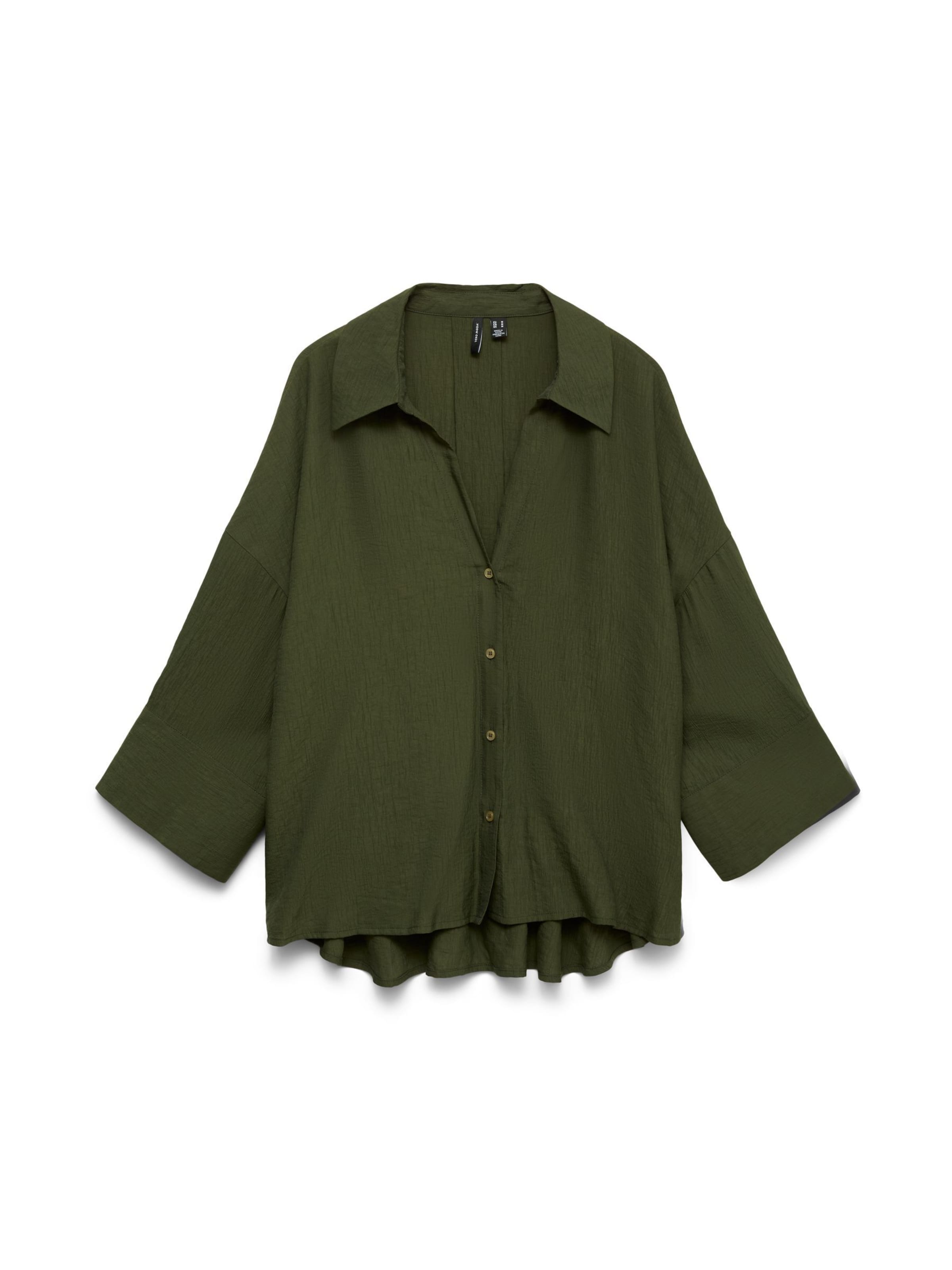 Camicia da donna 'VMDoris' di VERO MODA in verde: frontale