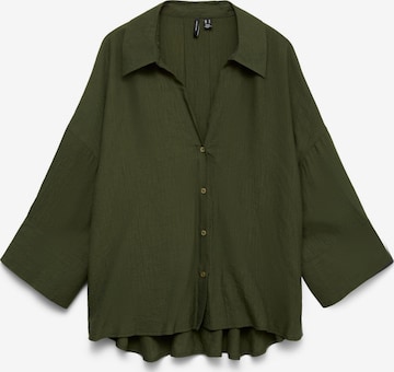 Camicia da donna 'VMDoris' di VERO MODA in verde: frontale