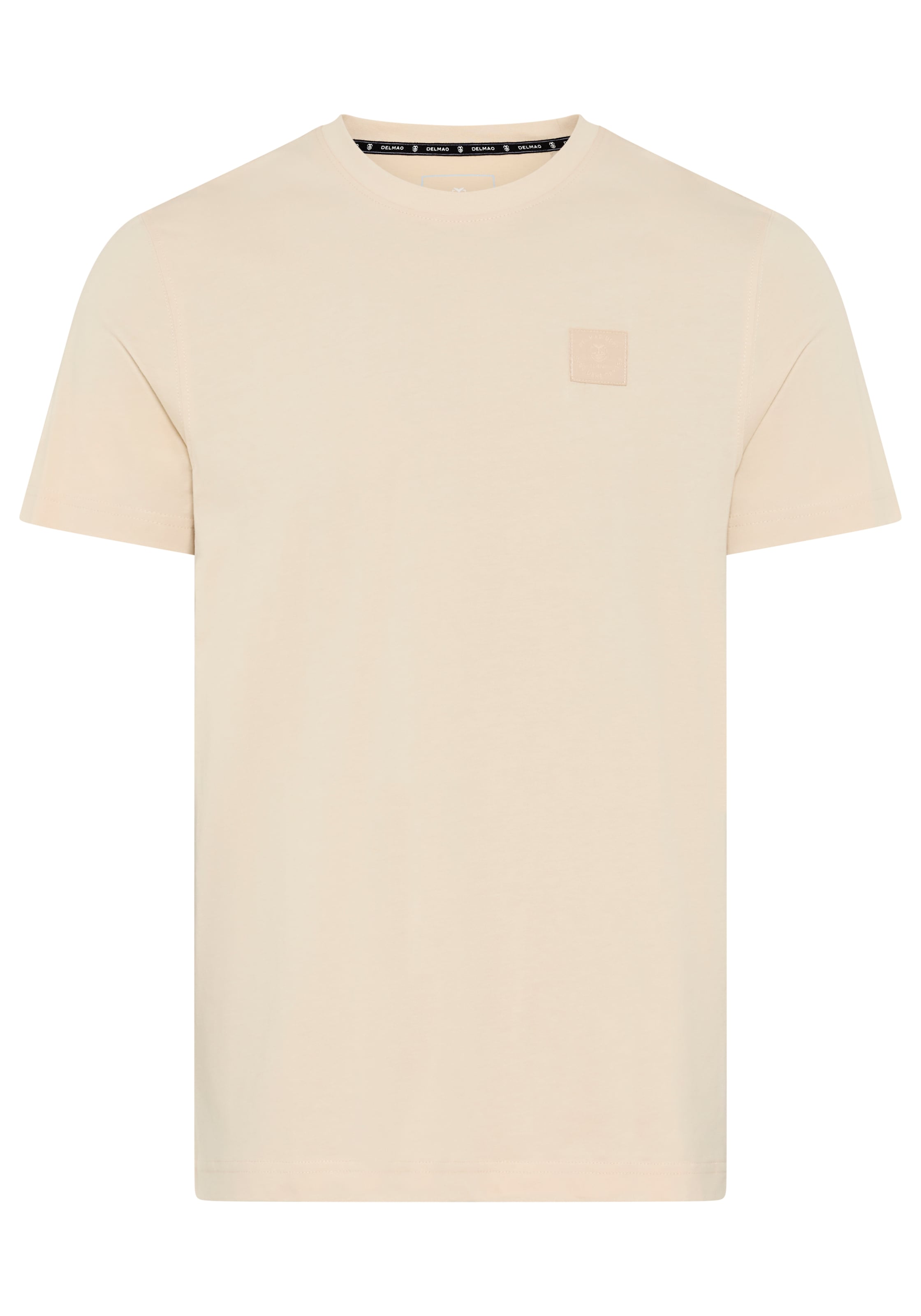 DELMAO Shirt in Beige: front