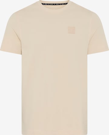 DELMAO Shirt in Beige: front