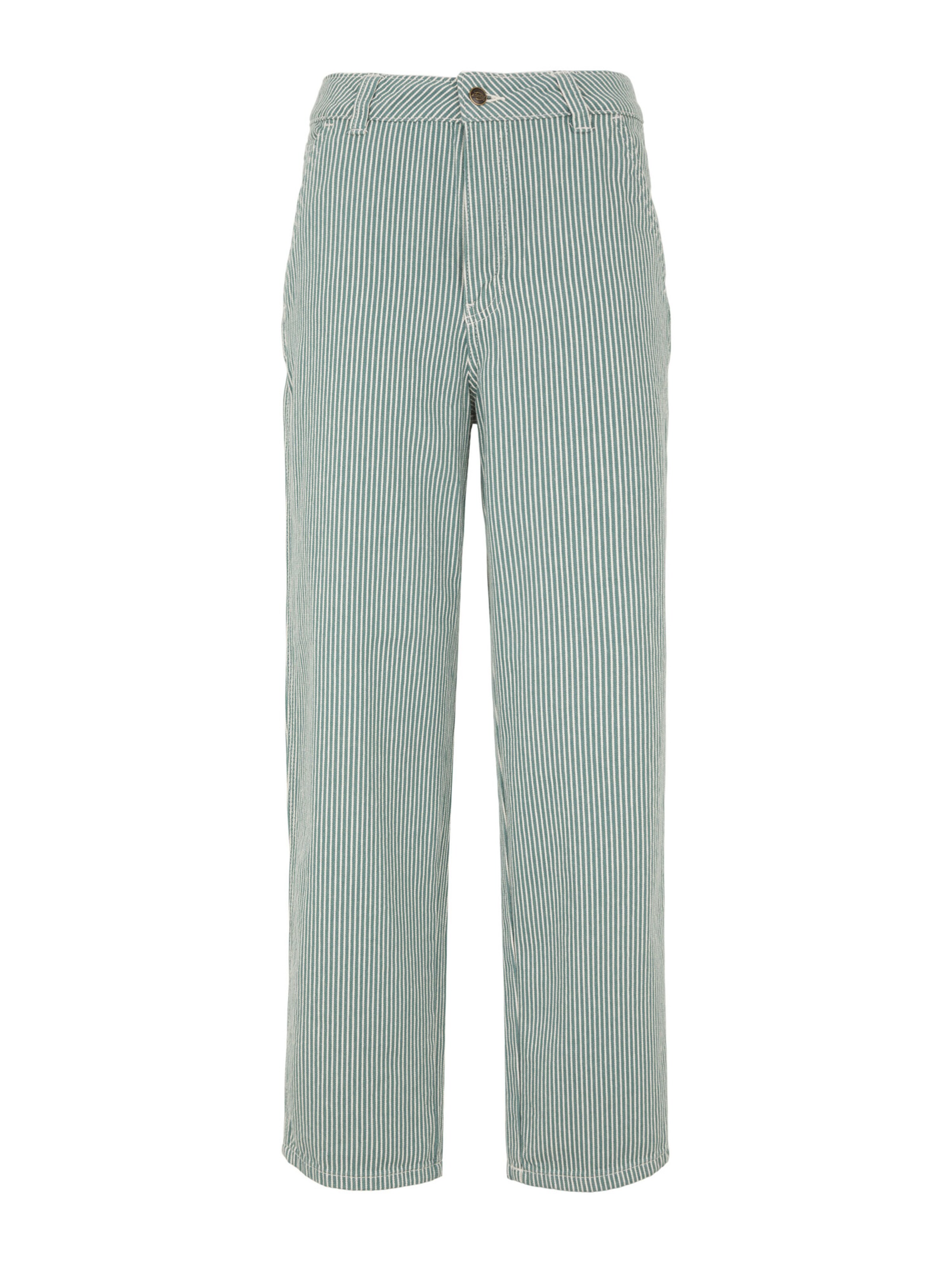 Loosefit Pantalon 'Hickory' DICKIES en vert : devant