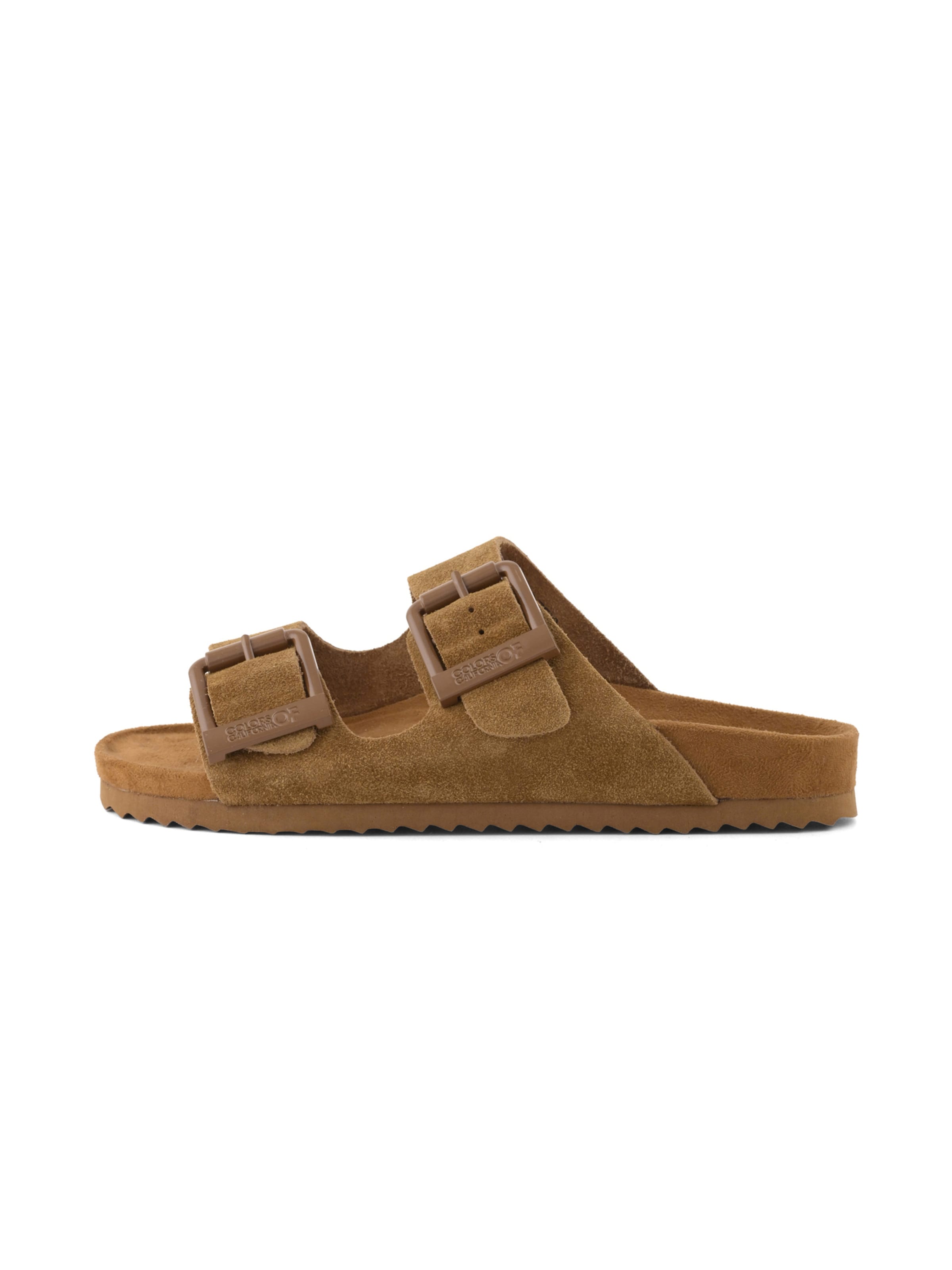 Zoccoletto di COLORS OF CALIFORNIA in marrone: lato