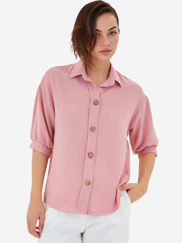 Bigdart - Blusa em rosa
