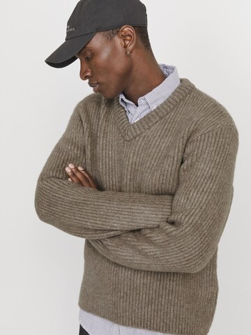 Pull-over JACK & JONES en marron