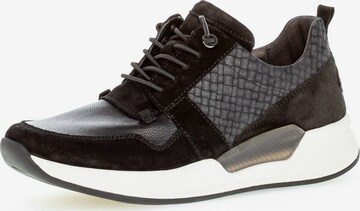 GABOR Athletic Lace-Up Shoes in Grey: front