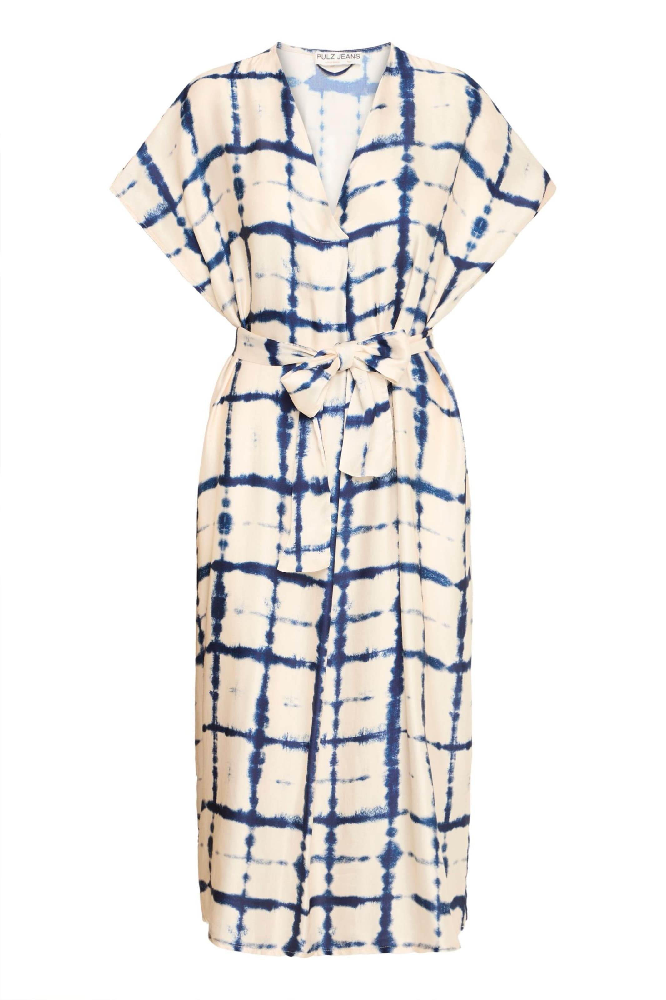 Robe 'PZElani' PULZ Jeans en blanc : devant