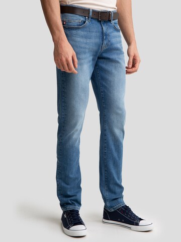 BIG STAR Regular Jeans 'HARPER' in Blauw