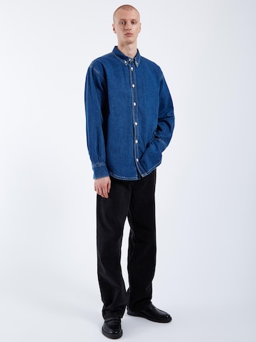 Dr. Denim Shirt 'Ray Denim' in Blauw
