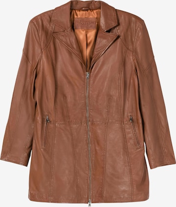 SHEEGO Between-Season Jacket in Brown: front