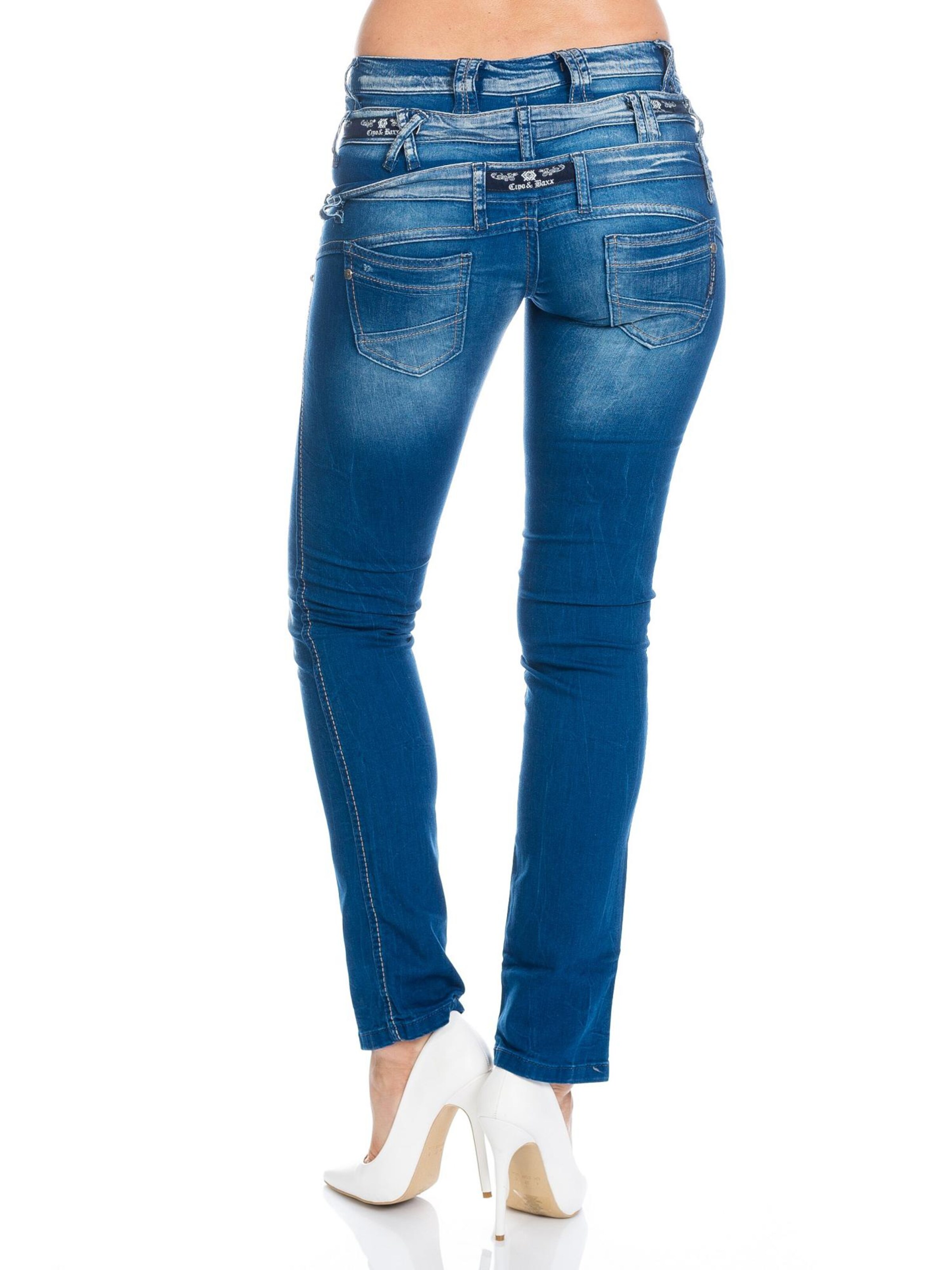 CIPO & BAXX Skinny Jeans 'BJ282' in Blue